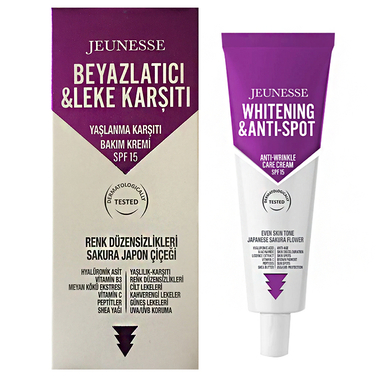 Jeunesse Cilt Leke & Yaşlanma Karşıtı SPF 15 krem